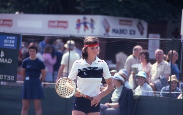 Hana Mandlikova, eastbourne 1979 DR